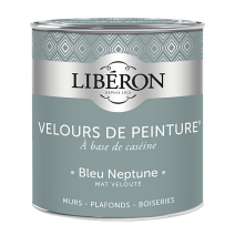 Peinture multisupport velours bleu neptune 0,5L - LIBERON