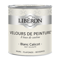 Peinture multisupport velours blanc calicot 0,5L - LIBERON