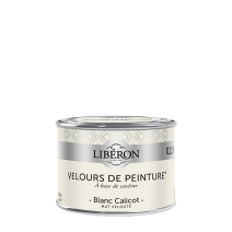 Peinture multisupport velours blanc calicot 125ml - LIBERON