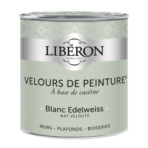 Peinture multisupport velours blanc edelweiss 0,5L - LIBERON