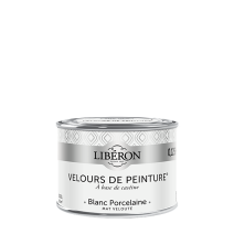 Peinture multisupport velours blanc porcelaine 125ml - LIBERON