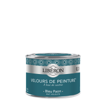 Peinture multisupport velours bleu paon 125ml - LIBERON