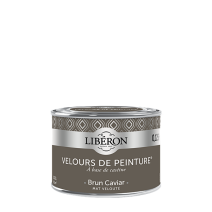 Peinture multisupport velours brun caviar 125ml - LIBERON