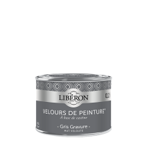 Peinture multisupport velours gris gravure 125ml - LIBERON