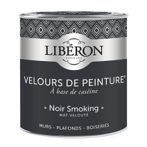 Peinture multisupport velours noir smoking 0,5L - LIBERON