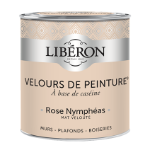 Peinture multisupport velours rose nymphéas 0,5L - LIBERON