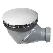 Bonde de douche James multiposition pour receveur Ø90 mm - INVENTIV