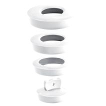 Bouchon universel blanc multidiamètre - INVENTIV