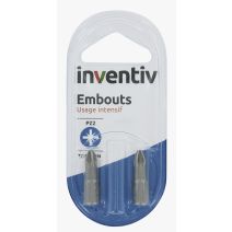 2 Embouts torsion PZ1 25 mm - INVENTIV