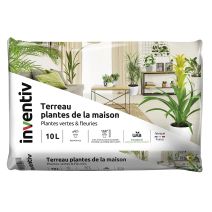 Terreau plantes de la maison 10L - INVENTIV