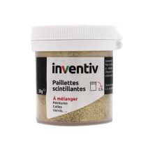 Paillettes scintillantes or 30g - INVENTIV