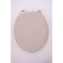 Abattant WC en bois MDF Ame Taupe - INVENTIV
