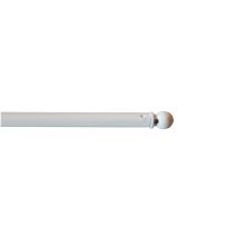 Barre Rideaux Boule Extensible 40-70cm Blanc - INVENTIV