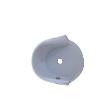 2 Supports Naissance Barre Rideaux Ø28mm Blanc Mat - INVENTIV