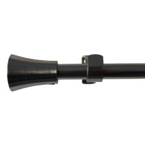 Barre Rideaux Extensible Kuiper Ø16-19mm 160-300cm Nickel - INVENTIV