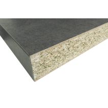 Plan de Travail Stratifié HPL Pierre Graphite 205x64x3,8cm - SUP BOIS
