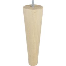 Pied de lit fuseau brut H.200 Ø60mm - BAR PLUS