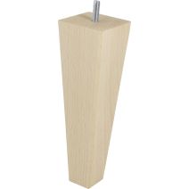 Pied de lit pyramide brut H.200 60x60mm - BAR PLUS