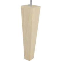 Pied de lit pyramide brut H.250 60x60mm - BAR PLUS