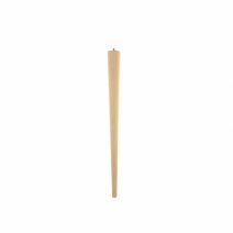 Pied de table fuseau bois brut ∅50 H720mm - BAR PLUS 