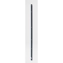 Piquet Poteau TE Plastifié Gris 7016 Section 30x3mm 2,25m - DIRICKX
