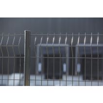 Poteau à Encoches Axor® Panneaux Rigides Gris 7016 2,40m - DIRICKX