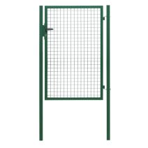 Portillon Eco Garden + Maille 50x50mm h1,50m l.1m Vert - DIRICKX