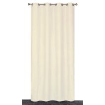 Rideau thermique beige 140x240cm - DYLREV