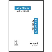 Cadre photo Accent Aluminium Noir 40x60cm - NIELSEN