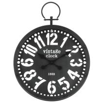 Pendule à gousset Broc Edition métal 45cm - ATMOSPHERA