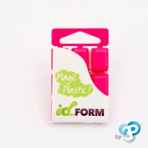 Tablette plastique thermoformable 20 cm3 rose - ID-FORM