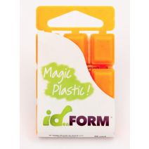 Tablette plastique thermoformable 20 cm3 orange - ID-FORM
