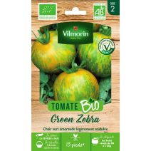 Graines Tomate Green Zebra Bio - VILMORIN