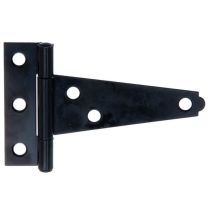 Penture Anglaise légère + goupille rivetée Ø5,5mm 2,9x7,5cm noir - ALBERTS