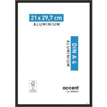 Cadre photo Accent Aluminium Noir 21x29,7cm - NIELSEN