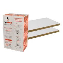 Panneau isolant laine de roche FIREROCK 1x0,6m ép.30mm - ROCKWOOL