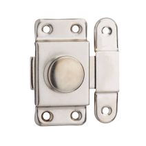 Verrou automatique pêne plat 40mm acier zingué