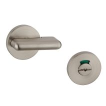 Verrou pour WC Ø 50mm nickelé satiné - THIRARD