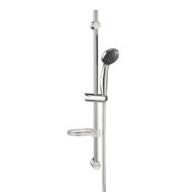 Barre Ø 18 anna 1 jet flexible pvc soft blanc 1m50
