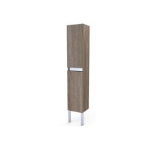 Colonne britty chêne brun 190x35x30 cm