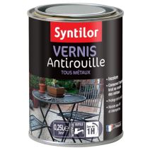 Vernis antirouille tous métaux 0,25L satiné