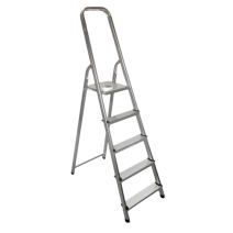 ESCABEAU ALUMINIUM EN131 - 5 MARCHES 2m98 - ECO