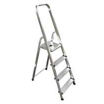 ESCABEAU ALUMINIUM DECRET - 4 MARCHES 2m77 - ECO