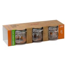 Lot de 3 bocaux 1/4 l Super