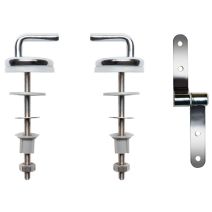 Charnière inox et visserie pour abattant