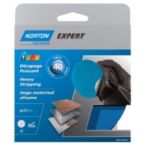 Disques papier Norgrip Ø127 G40