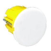 Boîte à encastrer + fiche pour applique plâtre ø40mm