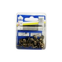 Clous tapissiers laton 9x32mm