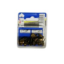 Clous tapissier bronze vieilli 11mm - 25 pièces