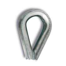 Cosse-coeur acier zingué ø11mm - CHAPUIS